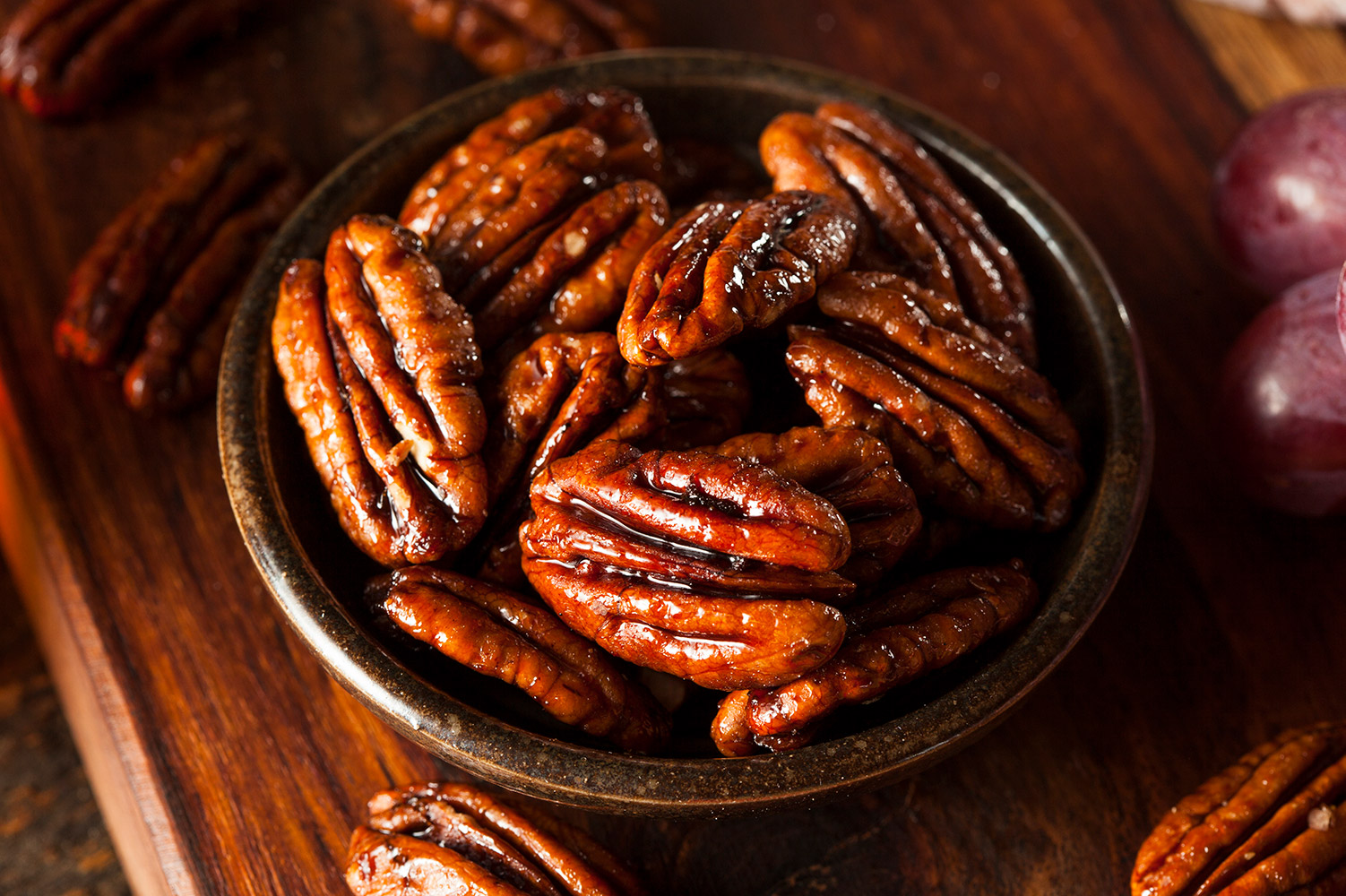 Honey Roasted Pecans Recipe Burleson's Honey
